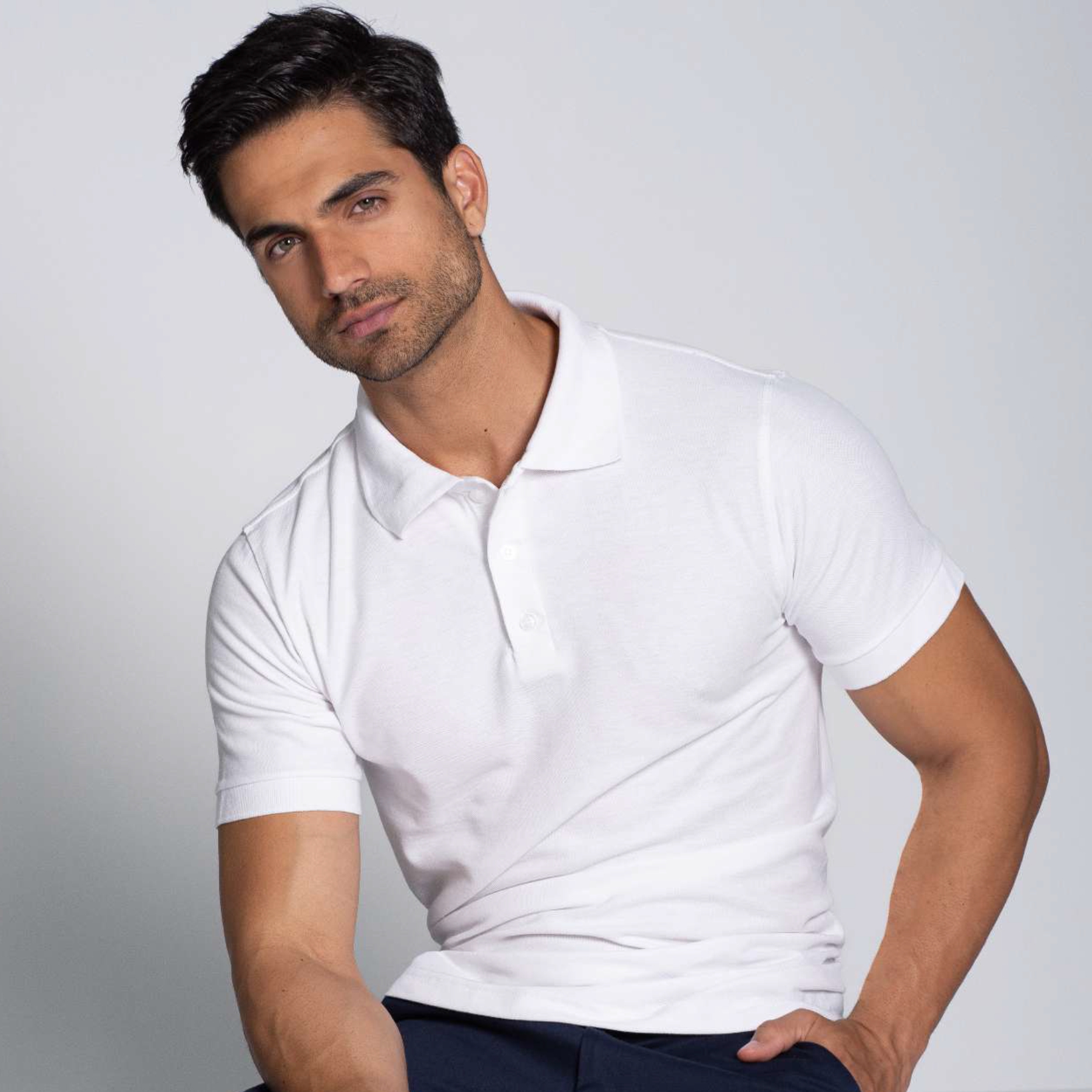 PLAYERA POLO CARDADO