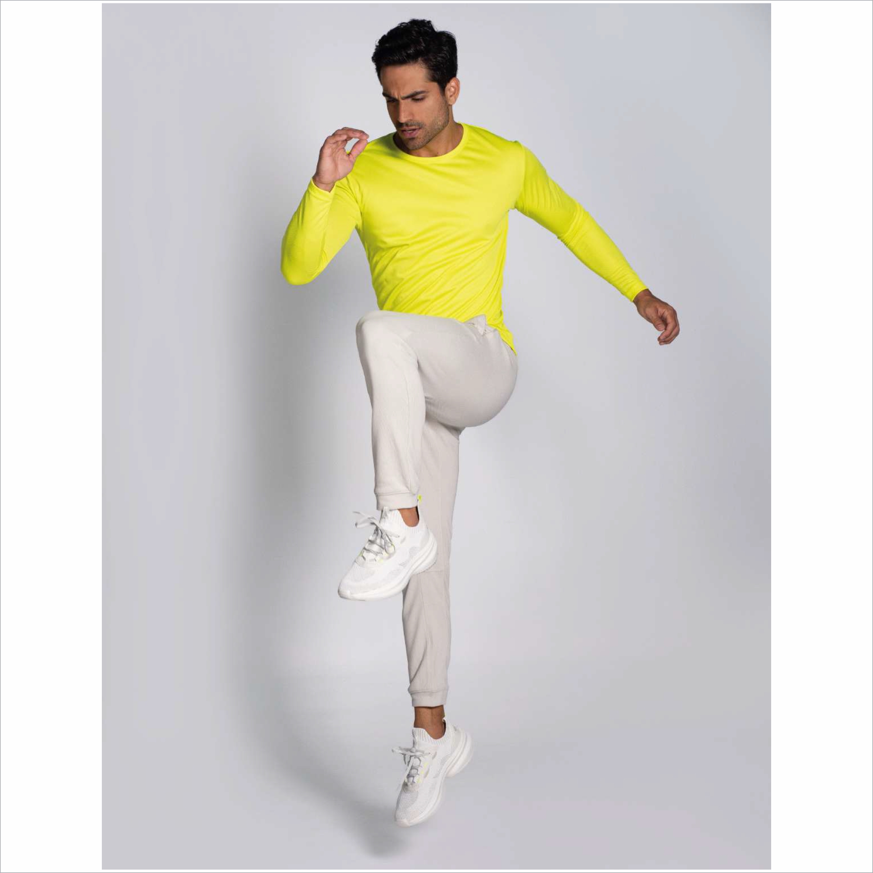 PLAYERA DEPORTIVA POLIÉSTER MANGA LARGA