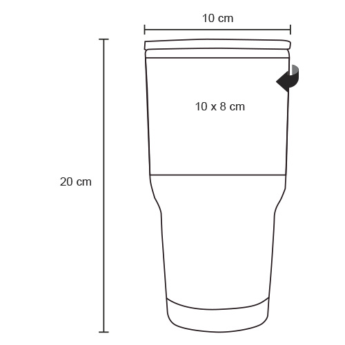 TERMO INOXIDABLE 870ML MACMYVL