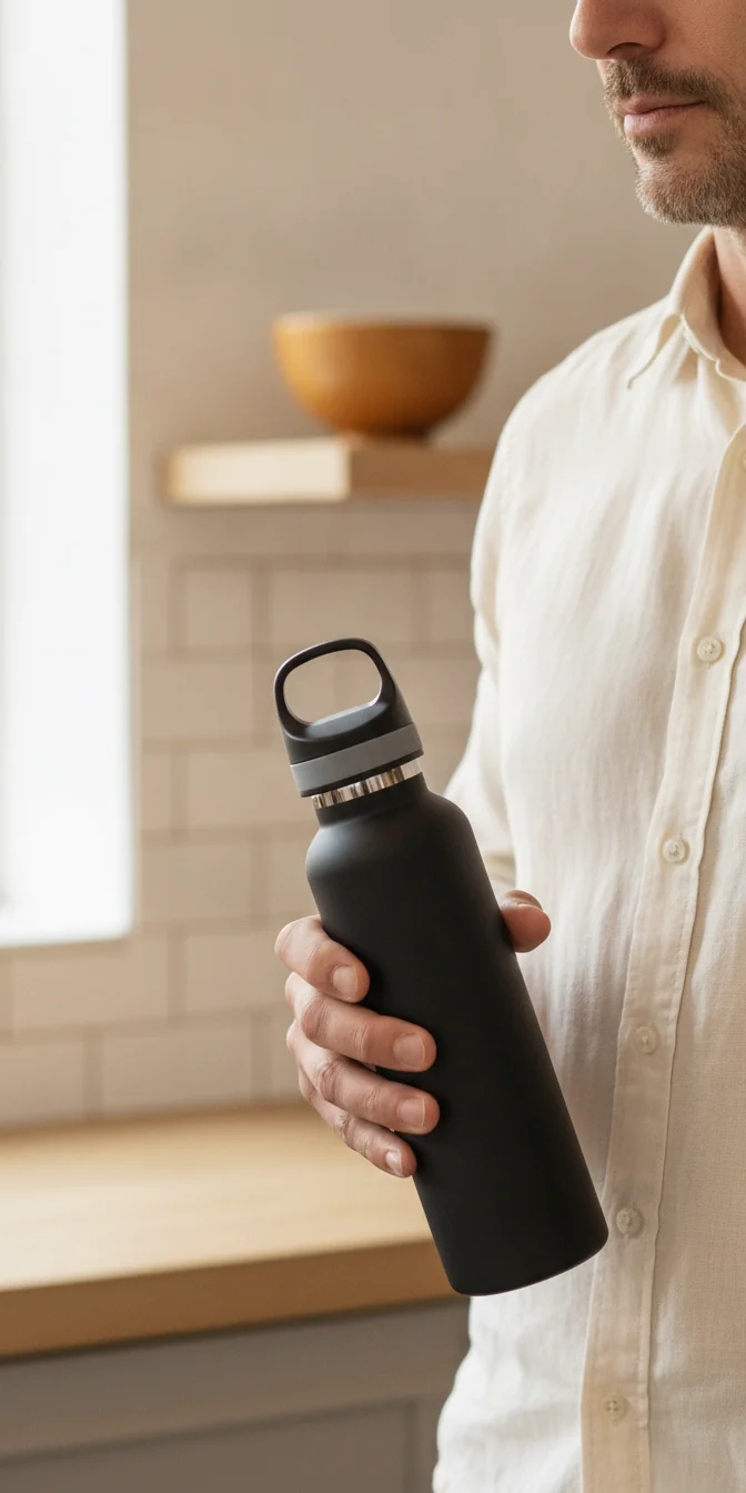 TERMO ACERO 670ML MACNOXY