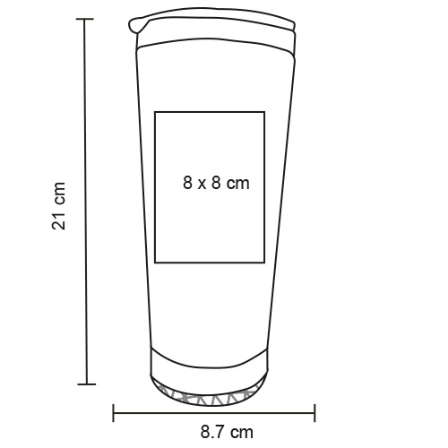 TERMO INOXIDABLE 550ML MACSELM