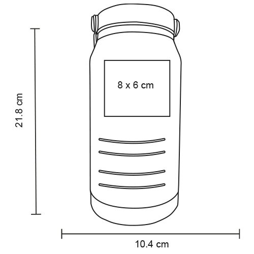 TERMO INOXIDABLE 100ML MACSENE