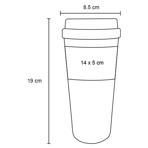 TERMO PLASTICO 540ML MACSORA