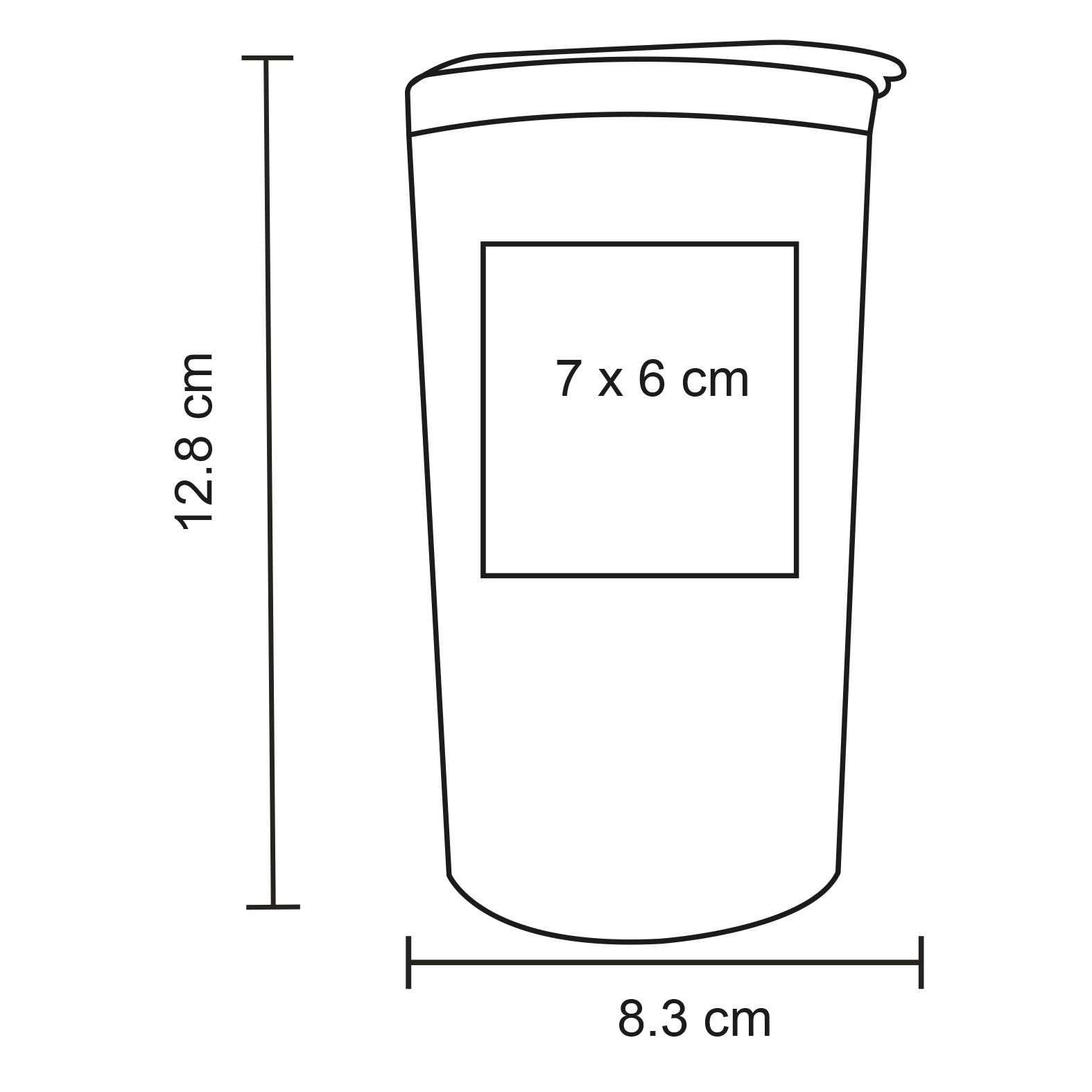 TERMO PLÁSTICO 400ML MACTDEN