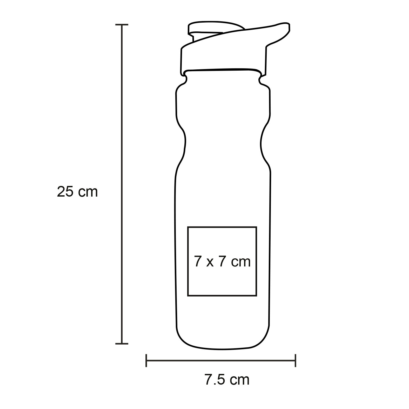 CILINDRO PET 850ML MACTOCR