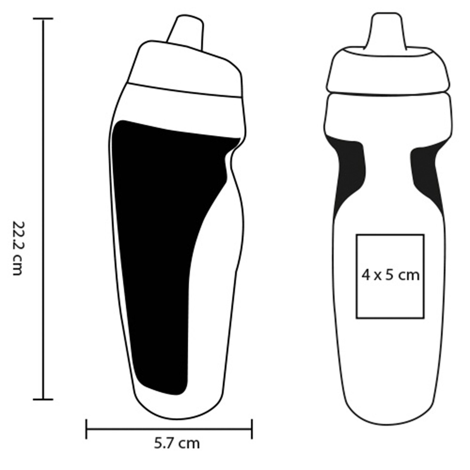 CILINDRO PLÁSTICO 750ML MACTOEC