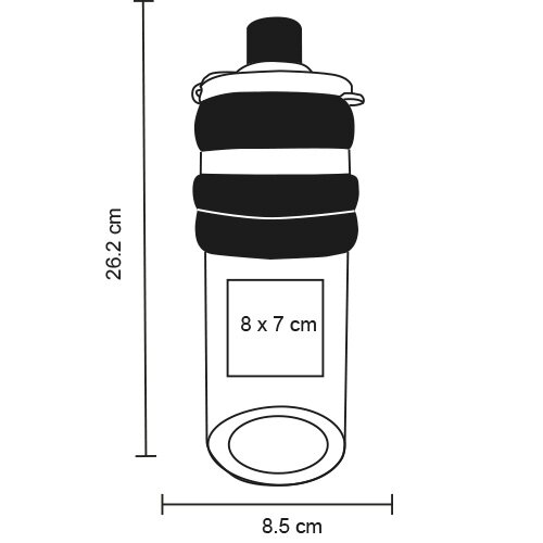 CILINDRO PLÁSTICO MACTOEN 1000ML