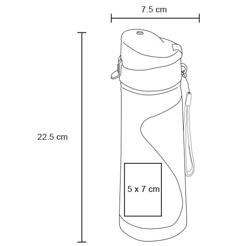 CILINDRO PLÁSTICO MACTOET 600ML