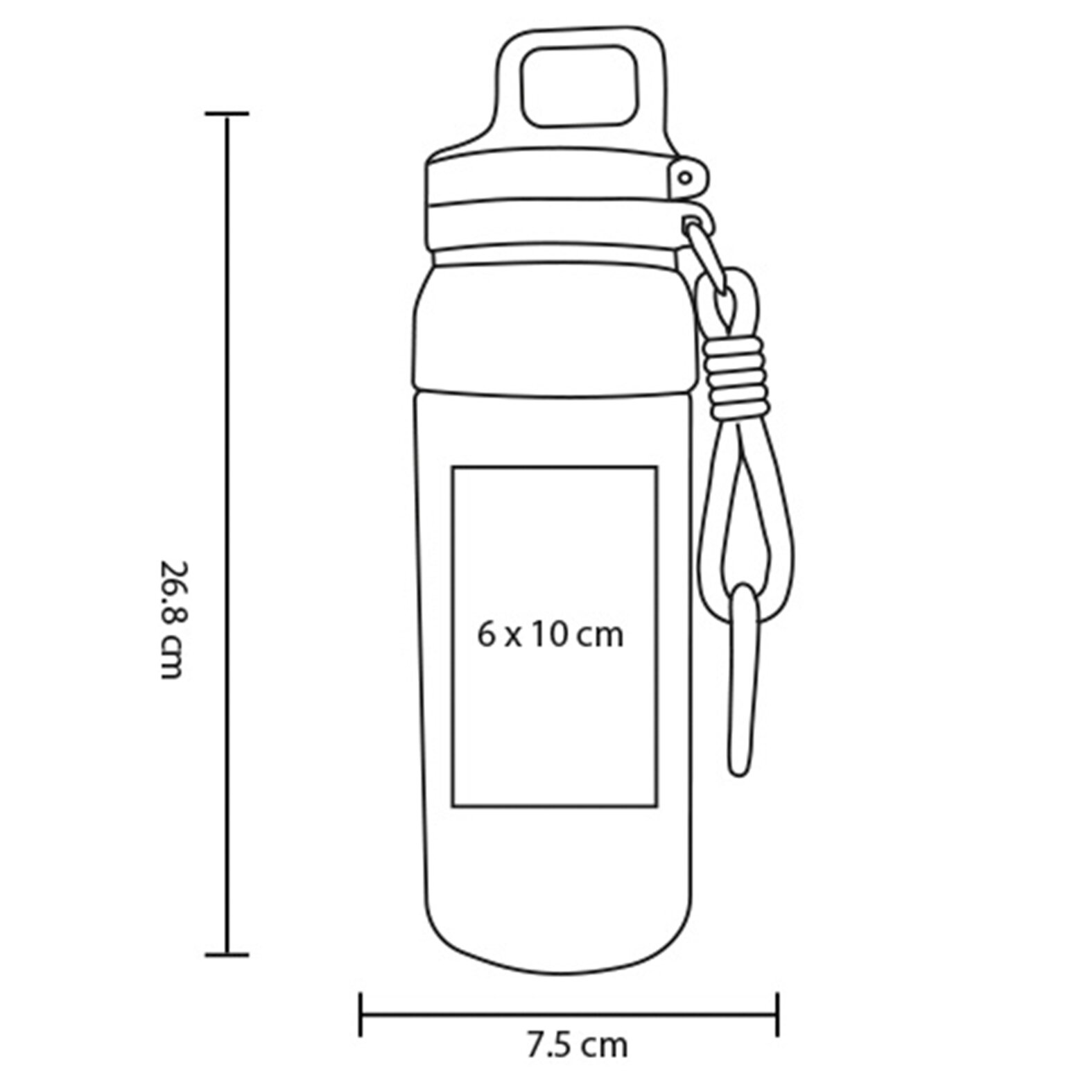 CILINDRO PLÁSTICO MACTOFL 750ML