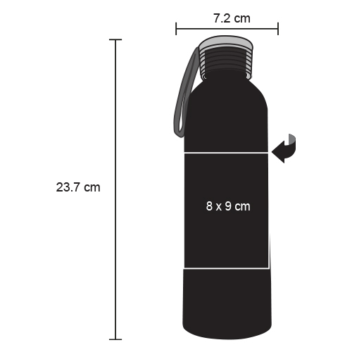 CILINDRO INOXIDABLE MACTOIN 800ML