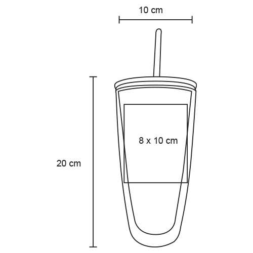 VASO PLÁSTICO MACTONA 750ML