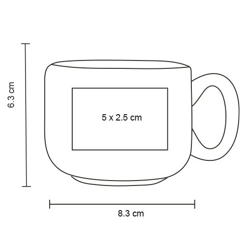 TAZA CERMICA MACTOPI 220ML