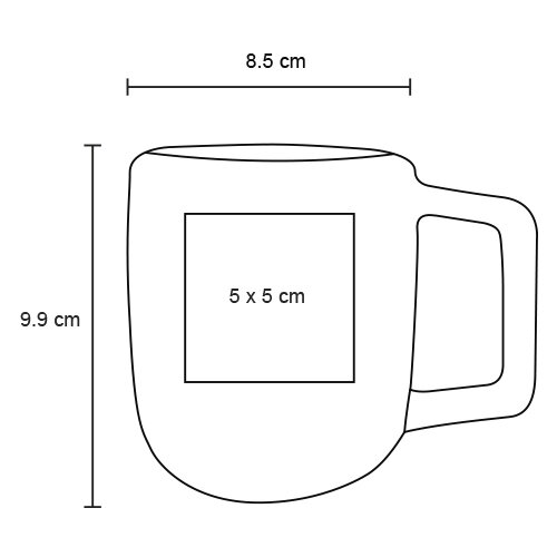 TAZA CERMICA MACTOTI 430ML