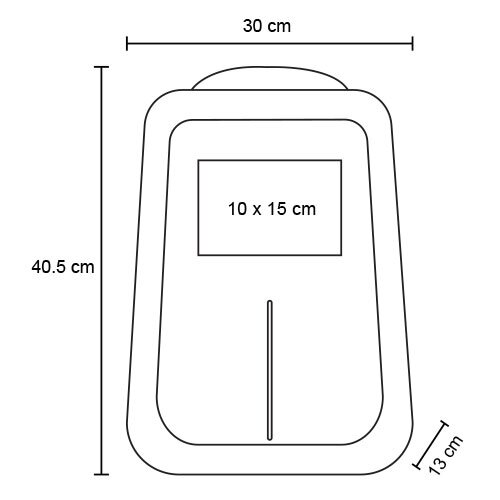 MOCHILA POLIÉSTER 20L MAEYNE