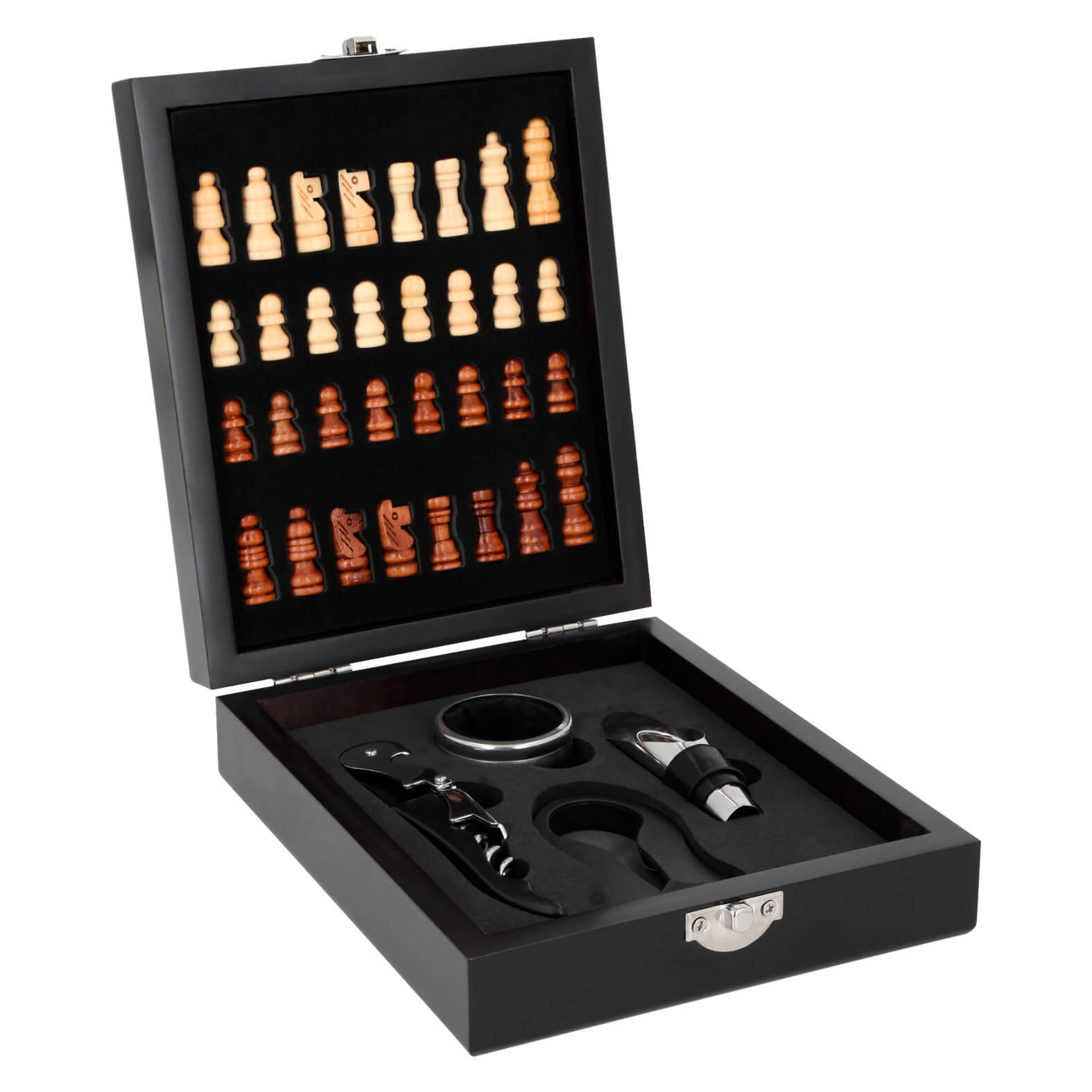 SET VINO ACERO INOXIDABLE PACTIUR