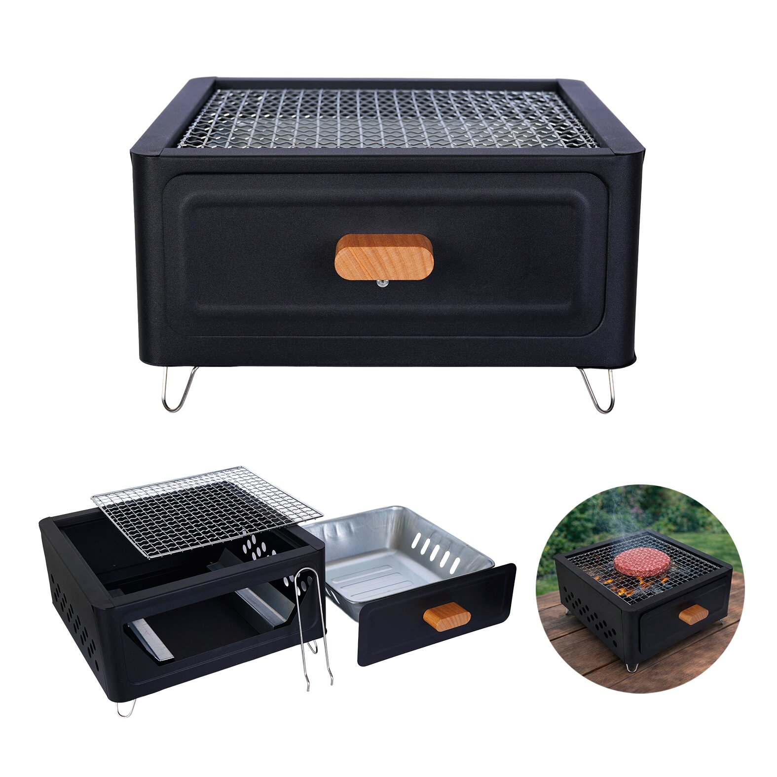 ASADOR METÁLICO PACTYNT
