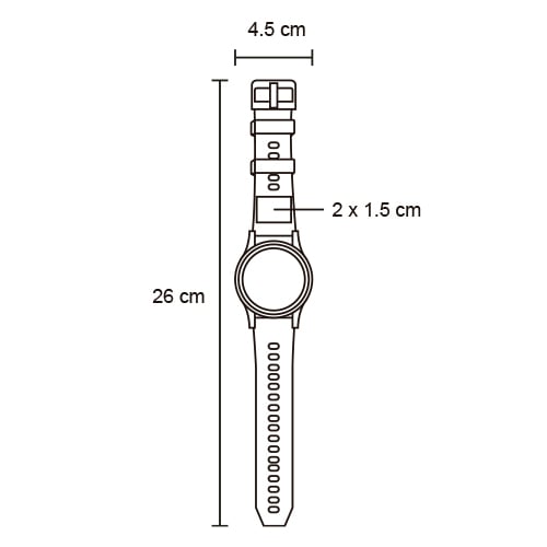 SMARTWATCH PLASTICO PAERAN