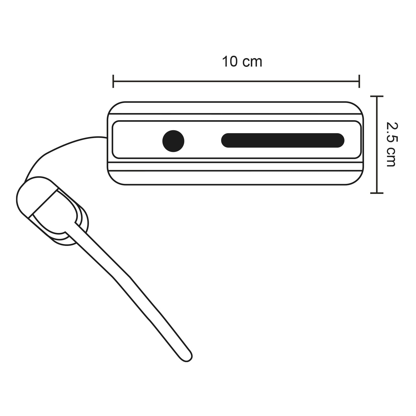 POWER BANK PLASTICO RABIANT