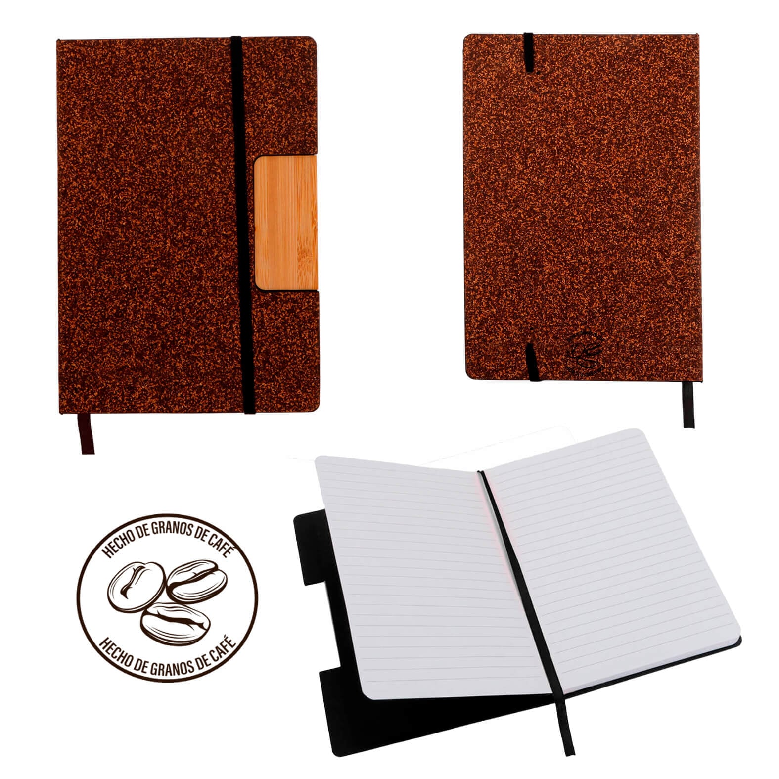 LIBRETA BAMBÚ RECICLADA RACTLUX