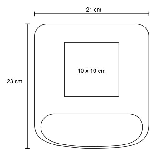 MOUSEPAD POLIÉSTER RACTZEN