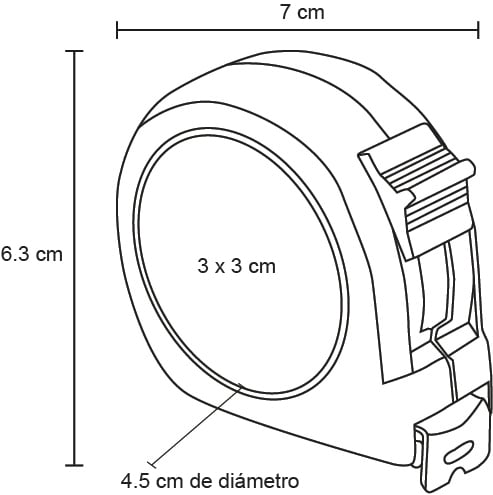 FLEXOMETRO PLASTICO SACORVY