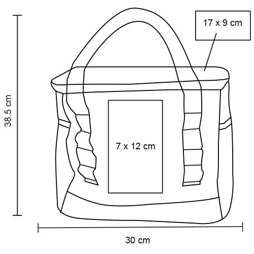 HIELERA POLIÉSTER IMPERMEABLE 19L SACTORA