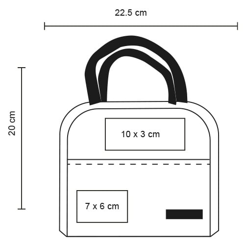 LONCHERA POLIÉSTER TÉRMICO 9.6L SACTZEN
