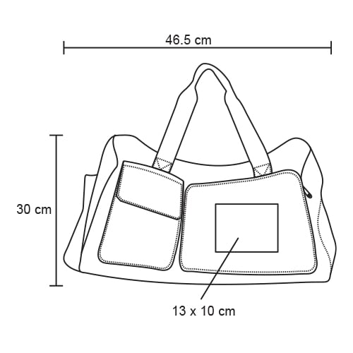 MALETA POLIÉSTER DEPORTIVA 25L SADIAV