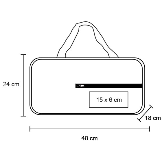 MALETA POLIÉSTER 20L SADIC