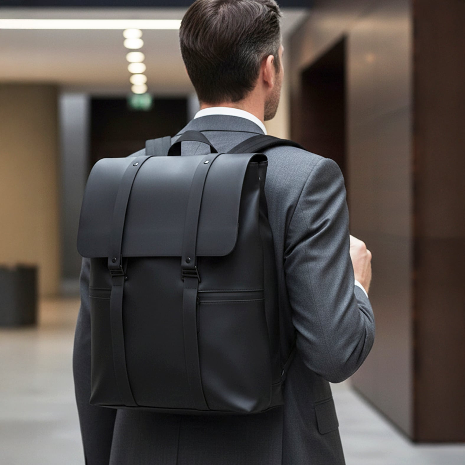 MOCHILA EJECUTIVA POLIURETANO SAEEYA