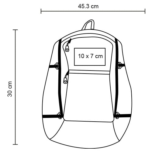 MOCHILA ESCOLAR TELA SAELUX