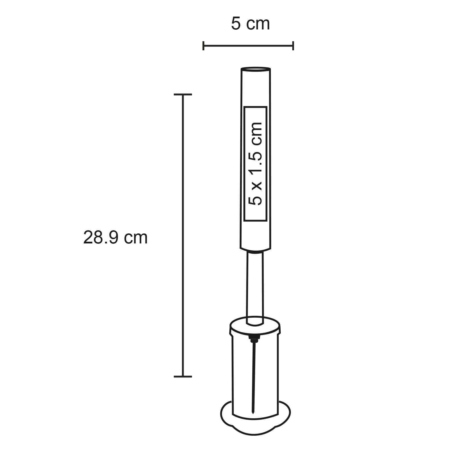 SACACORCHOS ACERO INOX TABUFT