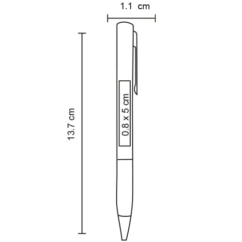 BOLÍGRAFO METÁLICO TACTOFT