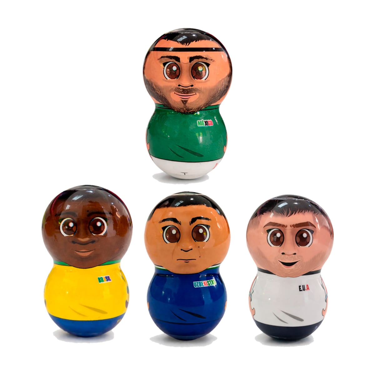 FIGURAS PLÁSTICO FÚTBOL DACLURV