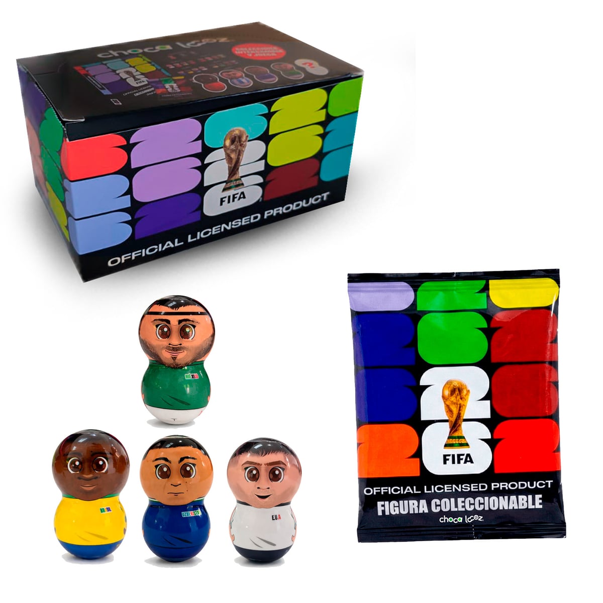 FIGURAS PLÁSTICO FÚTBOL DACLURV
