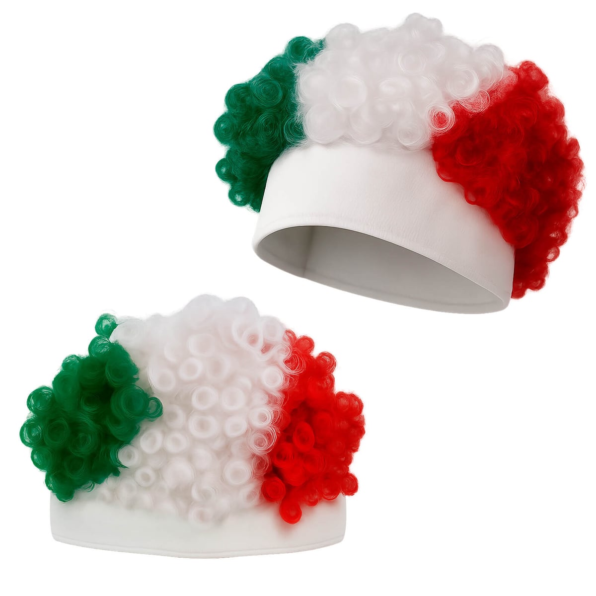 PELUCA FIBRA TRICOLOR DACPQUL