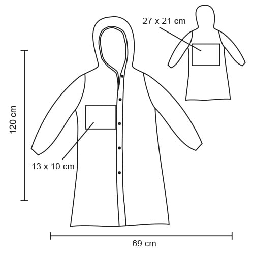 IMPERMEABLE EVA TRICOLOR DACPYNE