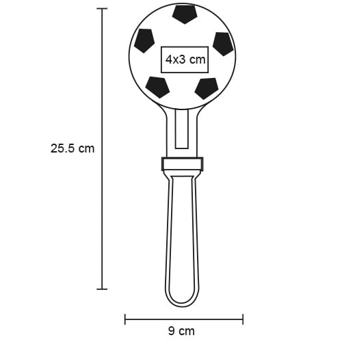 BALÓN PLÁSTICO SOCCER DACQUOR