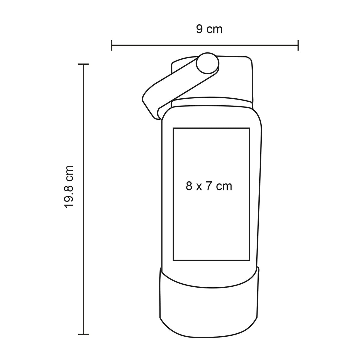 CILINDRO PET 1000ML DACTUOL