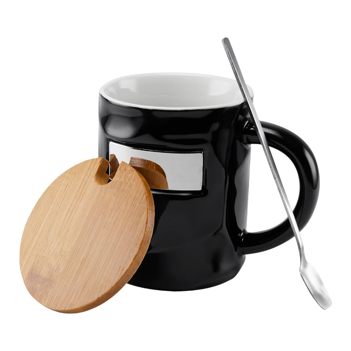 TAZA CERMICA / BAMBU / ACERO INOXIDABLE / METAL TAEIVA