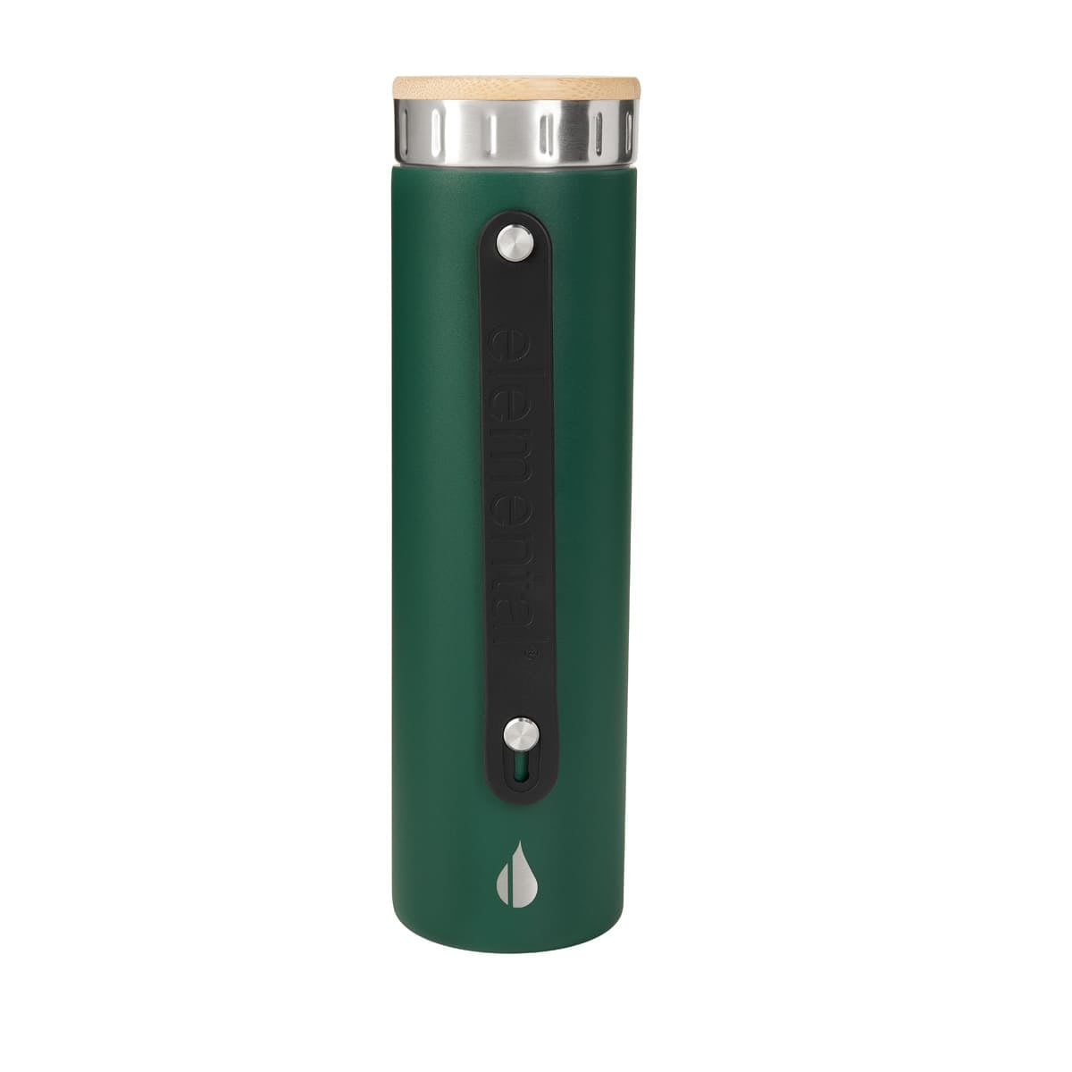 TERMO ACERO INOXIDABLE / BAMBU / SILICN VABUSE