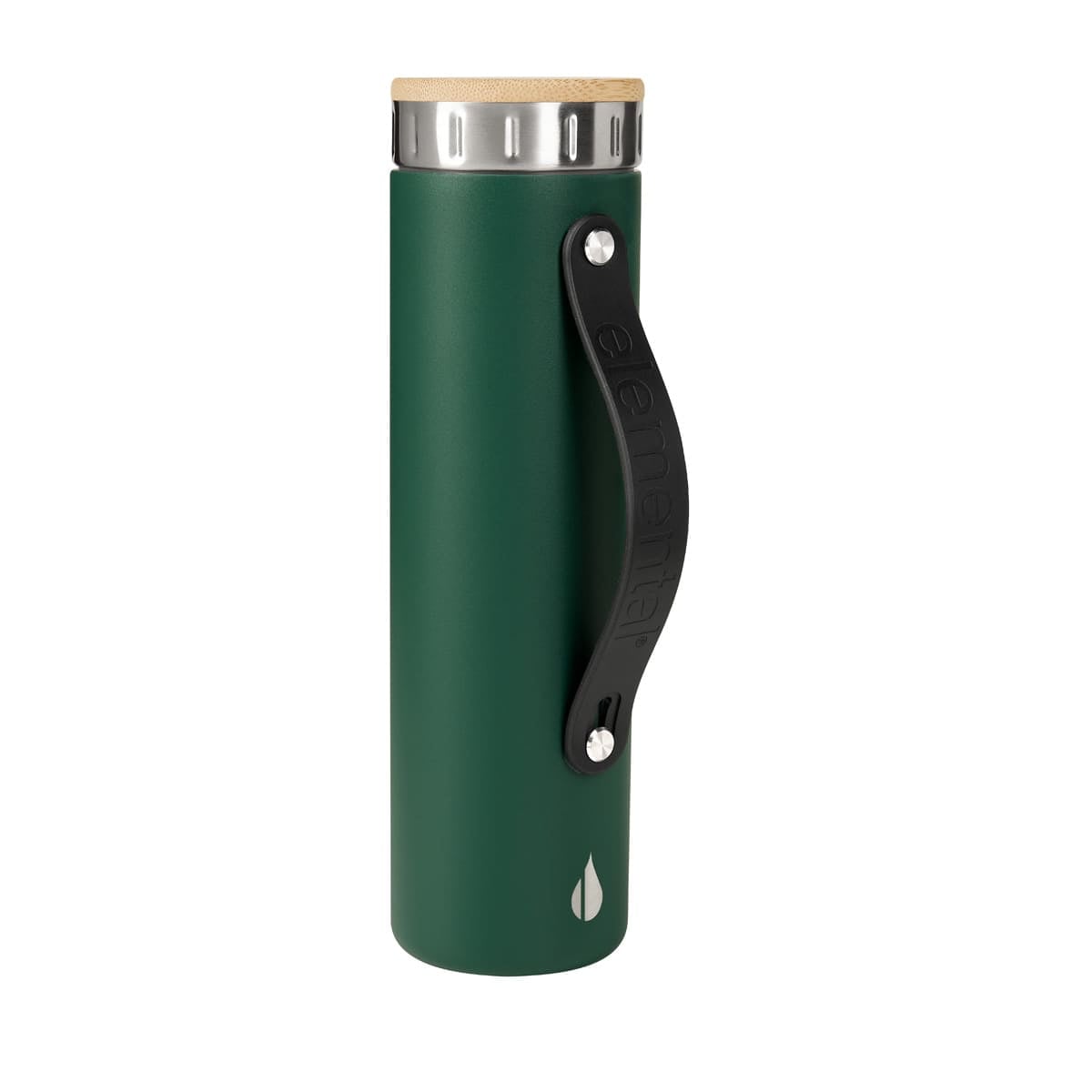 TERMO ACERO INOXIDABLE / BAMBU / SILICN VABUSE