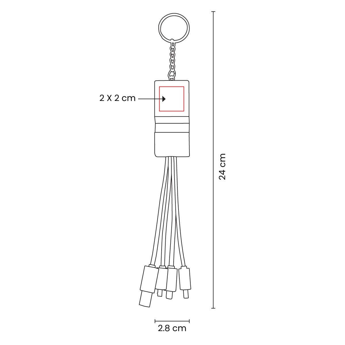 CABLE BAMBU / METAL ARGOLLA VACTORVY