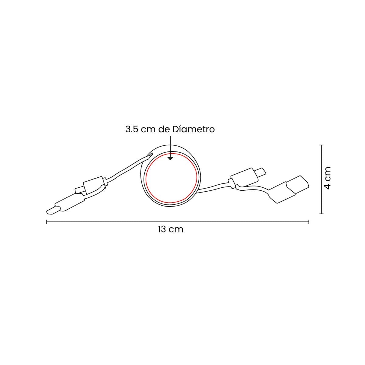 CABLE PLASTICO / BAMBU VACTOSIS