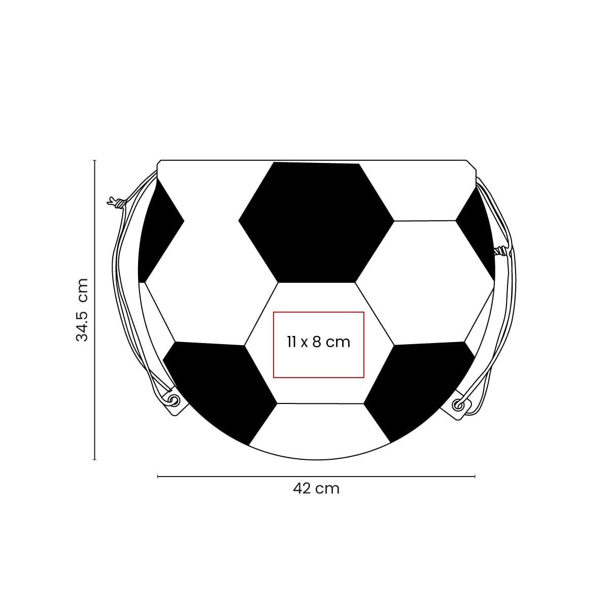 BOLSA MOCHILA POLIÉSTER FÚTBOL ZABOYD