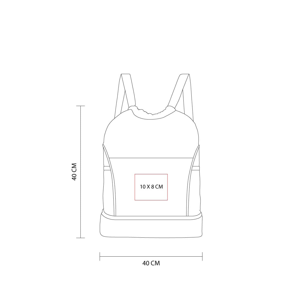 BOLSA MOCHILA POLIÉSTER ZACEALV