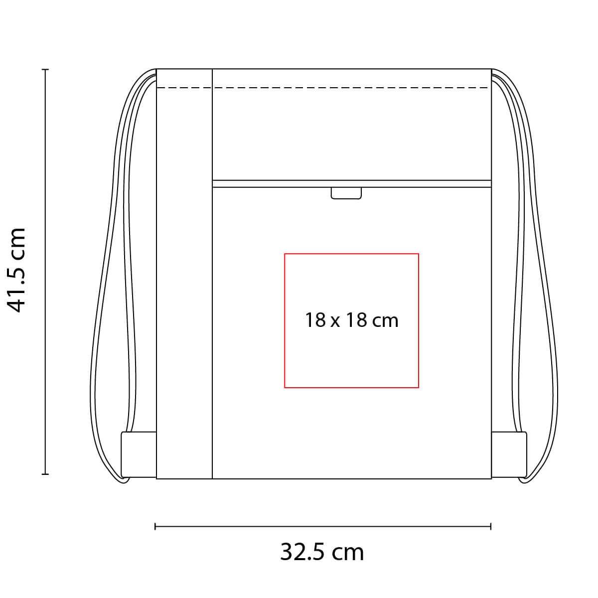 BOLSA MOCHILA POLIÉSTER ZACELM