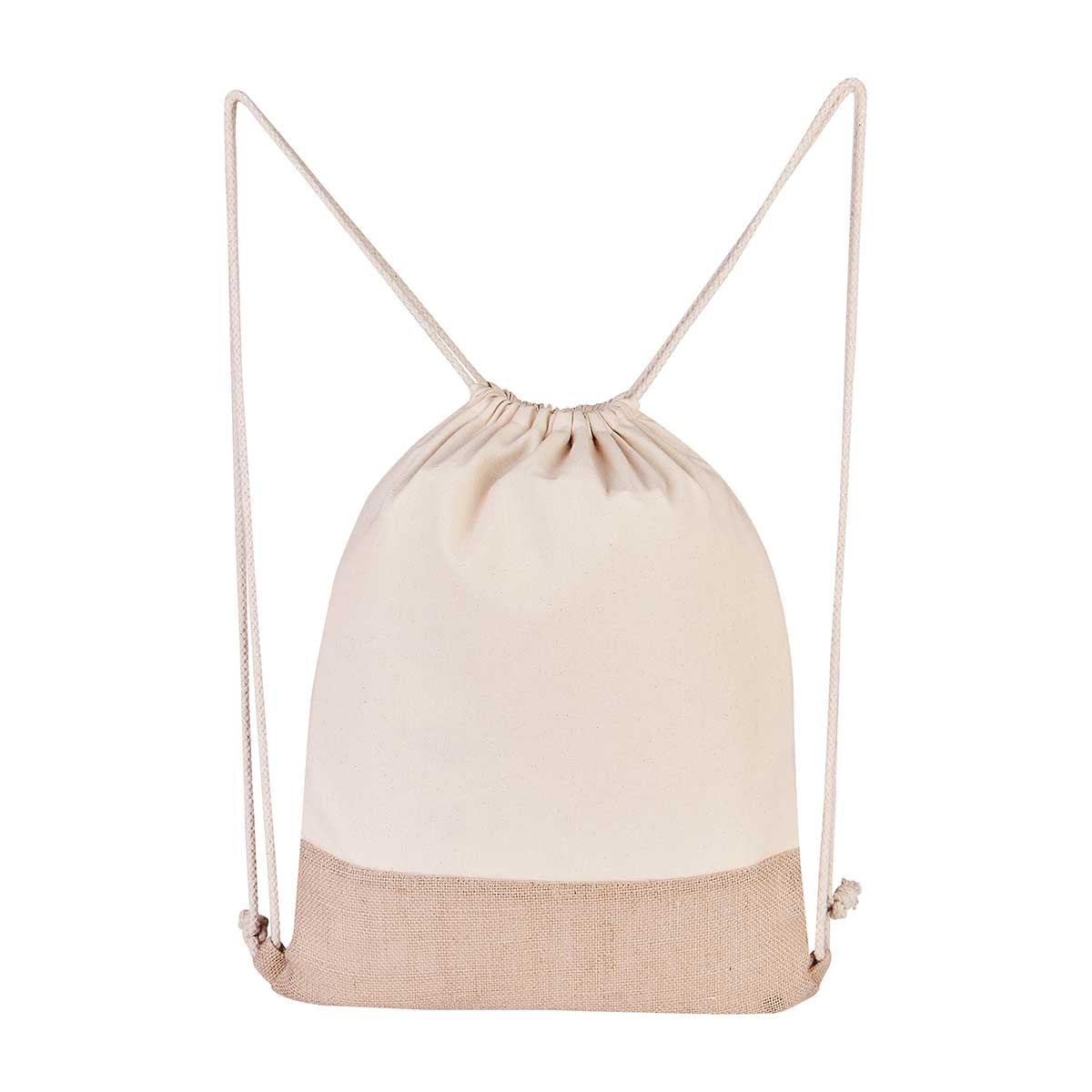 BOLSA MOCHILA ALGODÓN ZACEOLM
