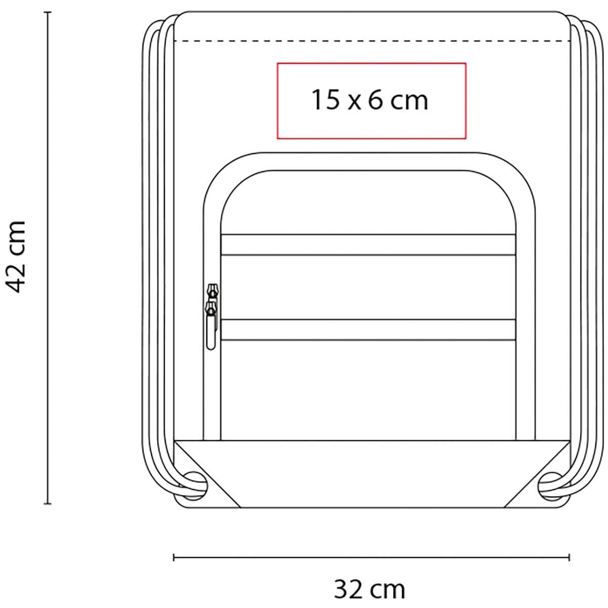 BOLSA MOCHILA POLIÉSTER ZACERMO