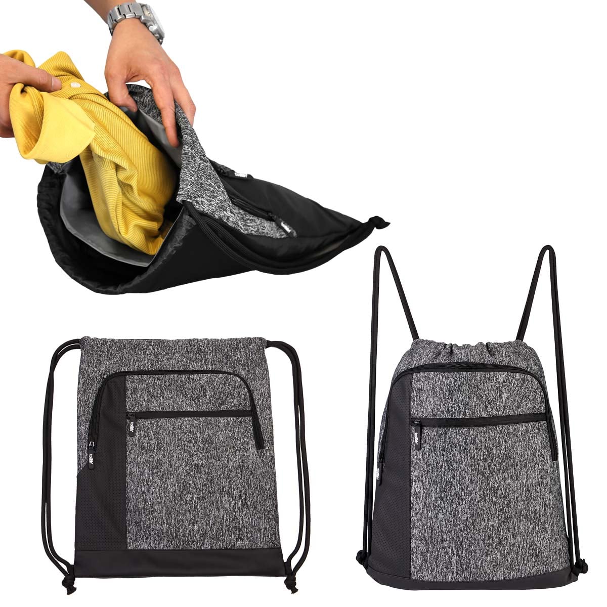 BOLSA MOCHILA POLIÉSTER IMPERMEABLE ZACEYNE